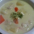 あい・そらママ's cooksnap of when they made 我が家のクリームシチュー.