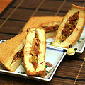 みみんご。's cooksnap of when they made 激安！厚揚げでヘルシー挟み焼き☆.