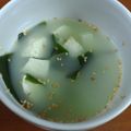 すみれちゃん☆'s cooksnap of when they made 豆腐とわかめのスープ.