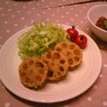 Keiko＊'s cooksnap of when they made レンコンのはさみ揚げ.
