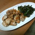 ロニースコッツ's cooksnap of when they made 鶏もも肉のソテー　熟味酢の焦がしソースで.