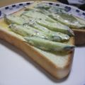 マサスなつこ's cooksnap of when they made マスタマヨ☆しゃきしゃきキュウリトースト.