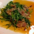 めろんぱ☆'s cooksnap of when they made 豆苗とベーコンのペペロン炒め.