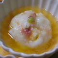 shimaru's cooksnap of when they made おもてなしに♪海老しんじょうの桜あんかけ.