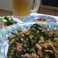 あすたーー's cooksnap of when they made 豚肉とニラの甘酢炒め.