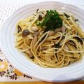 Kenmamac's cooksnap of when they made 混ぜるだけ❤キノコと塩コンブの和風パスタ.