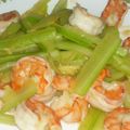 ろぉずまりぃ's cooksnap of when they made セロリと海老の中華炒め（天ノッチ風）.