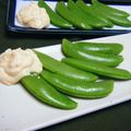 うめもどき's cooksnap of when they made スナップエンドウの明太マヨかけ.