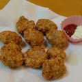 焼きたてりんごパイ's cooksnap of when they made 簡単　自家製　チキンナゲット.