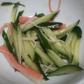 ヨシヨッシー's cooksnap of when they made キュウリとカニカマのナムル.