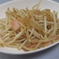 きらり流れ星's cooksnap of when they made ３分で！お弁当にハムもやし炒め♪.