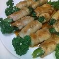 saya382's cooksnap of when they made 簡単！豚肉のスナップえんどう大葉巻き♪.