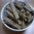 コテージ's cooksnap of when they made 【簡単】酢ゴボウ(カツオ節まぶし).