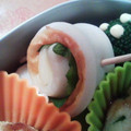 ★ひいらぎ★'s cooksnap of when they made ＊お弁当の一品＊ちーちく大葉巻き巻き.