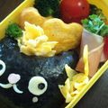 suzuhaha's cooksnap of when they made お弁当おかず。薄焼き卵のタンポポ.