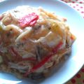おにぎりママ's cooksnap of when they made カニカマdeかき玉ごはん☆ケーキ風.
