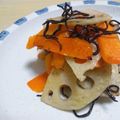 ロクシタンマニア's cooksnap of when they made 簡単に塩昆布とレンコンの炒め物.