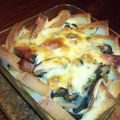 もにくら's cooksnap of when they made 食パンのキッシュ（ほうれん草・鮭）.