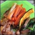 麻's cooksnap of when they made お弁当に★にんじんとちくわの即席きんぴら.