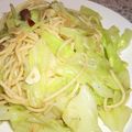 くろまめだいすき！'s cooksnap of when they made キャベツとアンチョビーのパスタ.