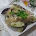 miyuki12's cooksnap of when they made なすの胡桃入り胡麻味噌和え.