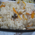 miyuki12's cooksnap of when they made ちくわと豆腐で♪秋の炊き込みご飯.