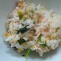 ゆかちそ's cooksnap of when they made 鮭とほうれん草のチャーハン.