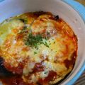 おぶうさま's cooksnap of when they made 茄子のミートソースグラタン.