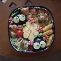 きゃうゃ's cooksnap of when they made まっくろくろすけ弁当.
