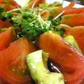 キム尚宮's cooksnap of when they made アボカドとトマトわさび醤油ドレッシング。.