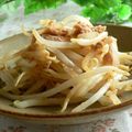 おしす's cooksnap of when they made もやしツナ炒め★.