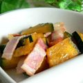 おしす's cooksnap of when they made かぼちゃとベーコンのスパイシー炒め.