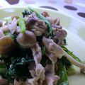 あー食堂's cooksnap of when they made 豚コマと小松菜の中華炒め♪.