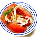 しゅがーぐらいだー's cooksnap of when they made デリ風！トマトと玉ねぎの青じそマリネ.