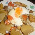 kikurage's cooksnap of when they made おでんの残りでカレーライス♪.