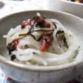 えみんちゅ＊'s cooksnap of when they made こんにゃくの梅肉昆布和え.