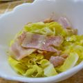 はっちぱっち's cooksnap of when they made 春キャベツとベーコンのフライパン蒸し.