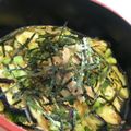 カラフルマカロニ's cooksnap of when they made なすとツナのあったかそうめん.
