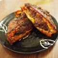 kay_bonten's cooksnap of when they made 厚揚げの豚ひき肉サンド　豆板醤煮.