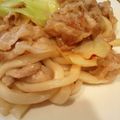 飲兵衛★美樹's cooksnap of when they made 豚バラ焼きうどん.