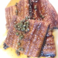 もなもなか's cooksnap of when they made うなぎ蒲焼き実山椒　ルクエで簡単失敗なし.