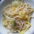 スイートバスルーム's cooksnap of when they made アボカドとキャベツのミルクスープパスタ☆.
