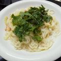 スイートバスルーム's cooksnap of when they made 糸こんにゃくで明太子パスタもどき.