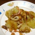 miino's cooksnap of when they made じゃがいもとちくわのバター醤油炒め。.