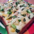 ★ひいらぎ★'s cooksnap of when they made 大葉とくるみの梅チーマヨトースト.