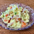 お料理ニャロメ's cooksnap of when they made ポテトサラダ紫玉ねぎ大人サラダ♡.