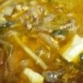 きやあ's cooksnap of when they made 焼き肉屋さんのユッケジャンスープ.