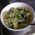 イチイミツル's cooksnap of when they made 【手抜きランチ】あおさとツナのパスタ.