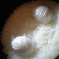maruru-nn's cooksnap of when they made 炊飯中に☆ゆでたまご♪♪.