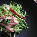 さやりんりん's cooksnap of when they made 豆苗とベーコンのペペロン炒め.